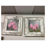 (2) Kim Lewis Oil on Canvases