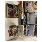 Large Asst. Costume Jewelry w/ Boxes