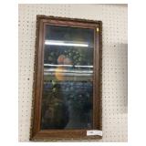 Framed Lithograph of Fruit