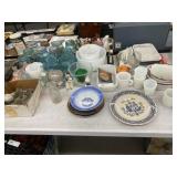 Canning Jars, Chinaware, & Serving Dishes