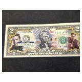 2009 Elvis Presley $2 Bill