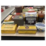 Asst. Advertising Tins
