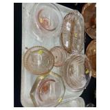 Asst. Pink Depression Ware