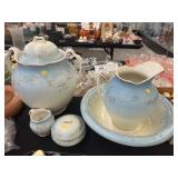 Porcelain Pitcher & Bowl Set