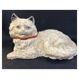 Attributed Hubley Cast Metal Reclining Cat