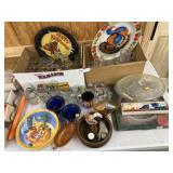 Character Glass Tumblers, Mugs, Plates