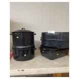 Steamer w/ Roasting Pans