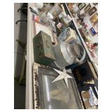 Ice Trays w/ Table Fan, Framed Print, Toolbox