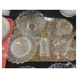 Asst. Fostoria Colony Swirl Glassware