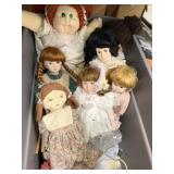 Storage Tote w/ Dolls