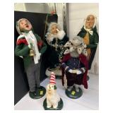 Byers Choice Dolls w/ Figurines