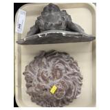 Composition Wall Plaque w/ Shelf