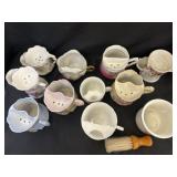 Porcelain Shaving Mugs