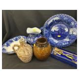 Transferware w/ Candle Snuffers