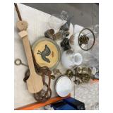 Fluid Light w/ Rug Beater & Pottery Plate