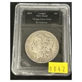 1879 Morgan Silver Dollar