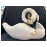 Machine Carved Swan