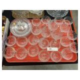 Fostoria Colony Swirl Sherbets w/ Shakers