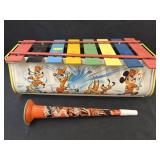 Vintage Disney Xylophone w/ Noise Maker