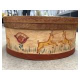 Painted Decorated Cheesebox