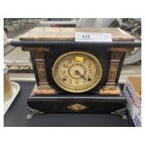Wood Cased Mantel Clock