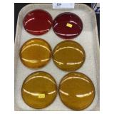 (6) Glass Lenses