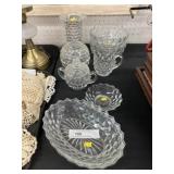 Asst. Fostoria American Pattern Glassware