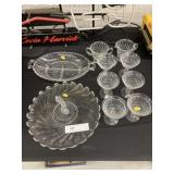 Asst. Fostoria Swirl Pattern Glassware