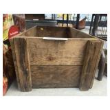 Bethlehem Steel Wooden Shipping Crate