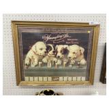 1907 Framed Yuengling Calendar