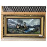 Framed Reverse Painting