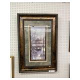 Framed Gazebo Print