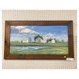 Dorothy Hollinger Oil on Board