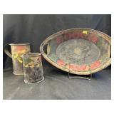 (3) Pcs. Toleware