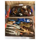 Marx Action Figures w/ Accessories.