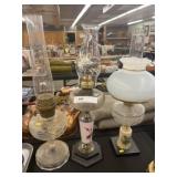 (3) 19th C. Fluid LIghts