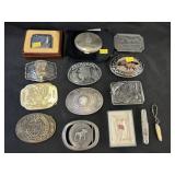 Belt Buckles & Pocket Knives