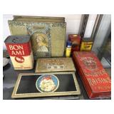 Chocolate, Spice & Advertising Tins