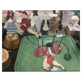 (2) Contemporary Steel Balance Toys