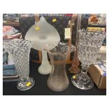 (5) Art Glass Vases