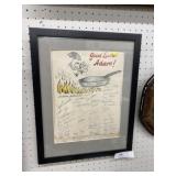Autograph Retirement Print