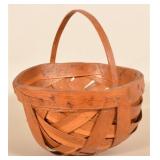 Splint Oak Apple Basket
