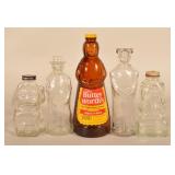 Collection of Vintage Figural Syrup Bottles/Banks