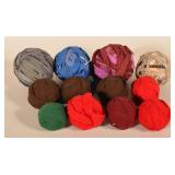 Group of 12 Rag Balls