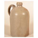 Antique Salt-Glazed Stoneware Jug