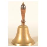 Brass School/Railroad Hand Bell.