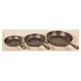 BSR #3,#5,#7 Cast Iron Skillets