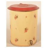 Great Empeco Vintage Kitchen Tin Waste Can