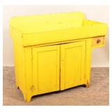 Antique Painted York County Dry Sink
