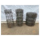 Three Rolls Metal Wire Fencing Mesh